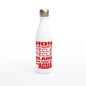 Botella "Agua" - Roja