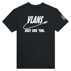 Vlans Negro - Texto Blanco